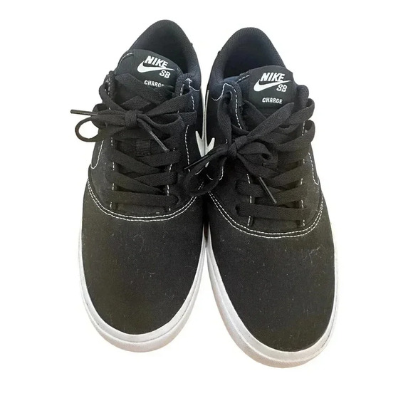 Nike SB Charge CNVS CD6279 006 Men's Black Gum Canvas Skateboard Sneaker Size 7Y - Picture 1 of 5